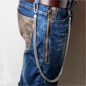 Basic 23" Strong Leash Thick Biker Wallet Key Chain Trucker Jean Keychain